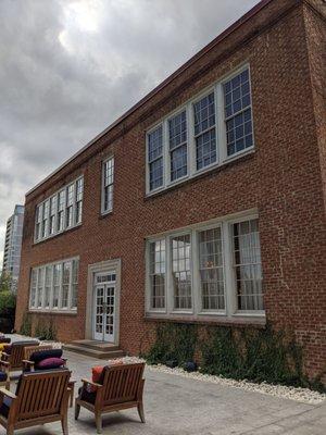 Restaurant is in the former St Ann girls school building