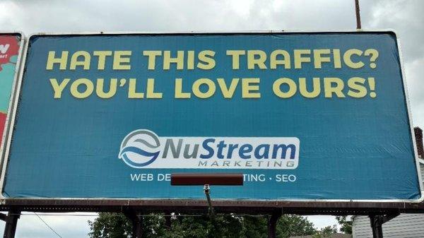 We will help bring you more the traffic you want, not the traffic you will be sitting in when you leave work today.