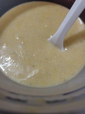 Very good corn meal porridge!