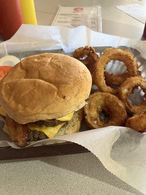 Double bacon cheeseburger