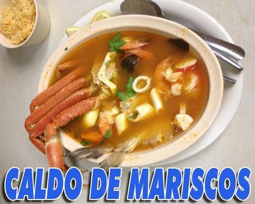 CALDO DE MARISCOS