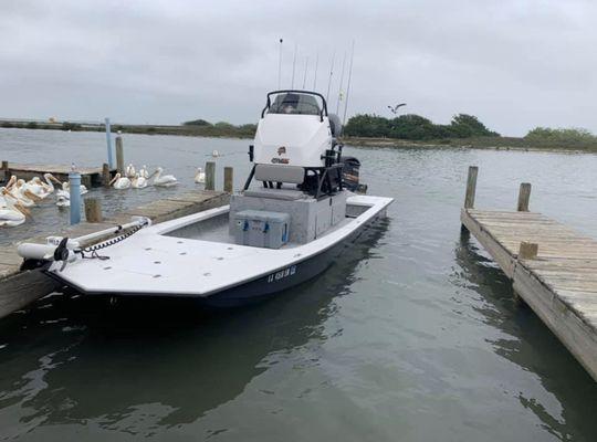 Beautiful 25' Majek private charter boat.