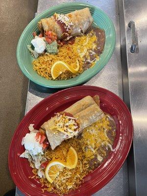 Chimichanga Plate