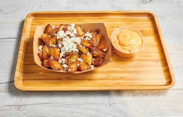 Greek fries with feta