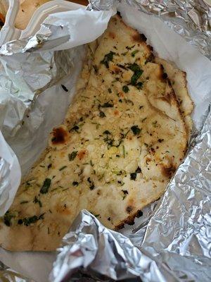 Garlic naan