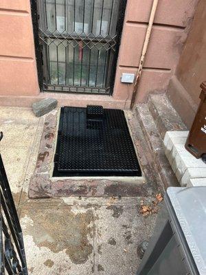 Cellar Door with ventilation.