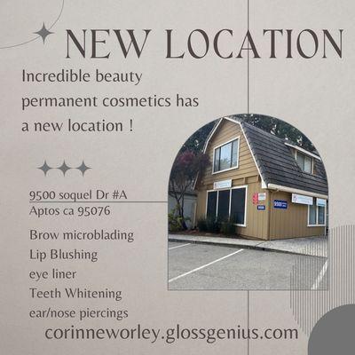 New location book your appointment online! So many to choose from!                 Corinneworley.glossgenius.com