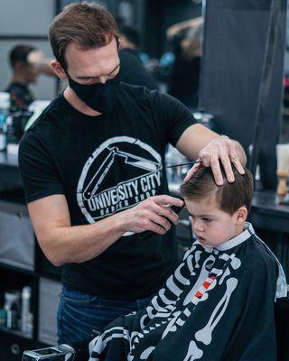 Child haircut