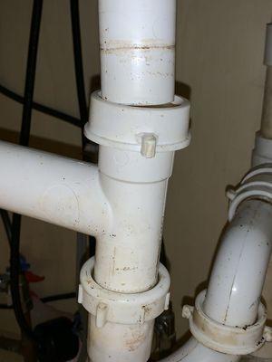 pipe not reconnected properly after B C Plumbing service