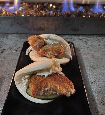 Nashville Hot Fried Chicken Baos