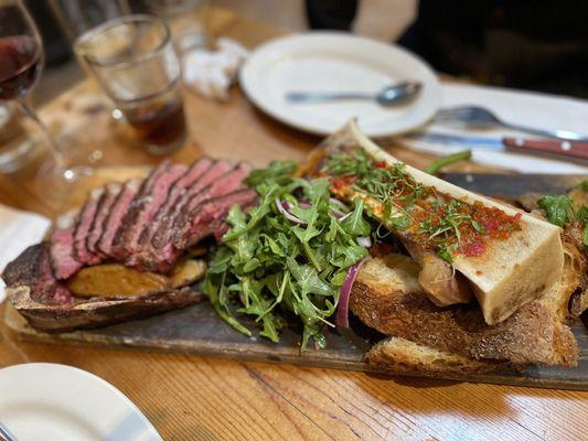 Dry-aged steak board