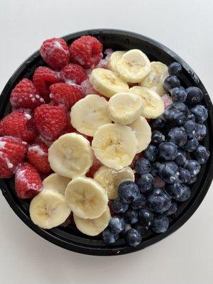 Fresh Fruit Sno Bowls