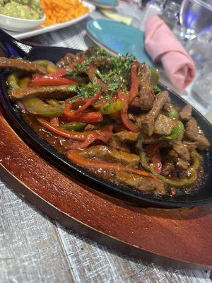 Steak fajitas no onions