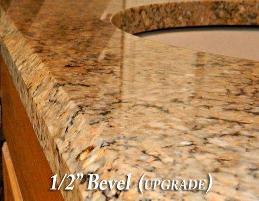 1/2"' Bevel countertop