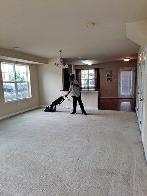 Carpet  cleaning home