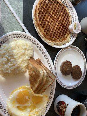 All Star Breakfast at Waffle House