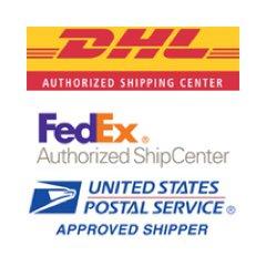 Authorized Shipping Center for
 UPS - USPS - DHL