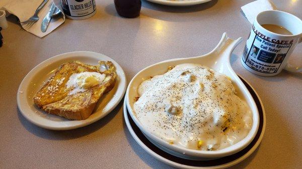 Country Skillet with French Toast