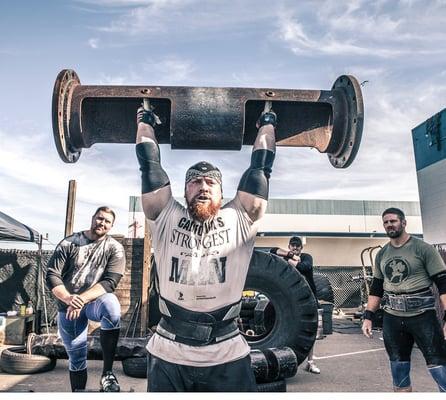 Strongman Training / Strength Camps / California's Strongest Man Competition
 6 Professional Strongman Competitors