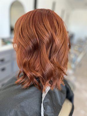 Gorgeous copper color by Gwen