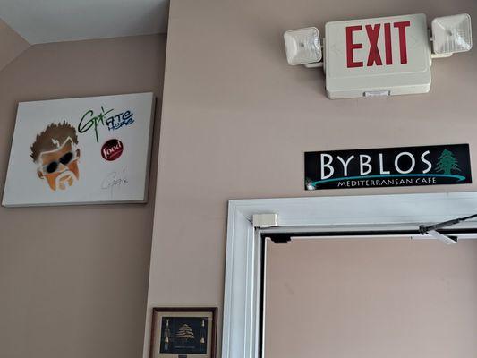 Byblos has been featured on Diners, Drive-Ins, and Dives.