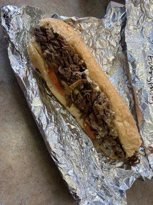 8" Steak and Cheese