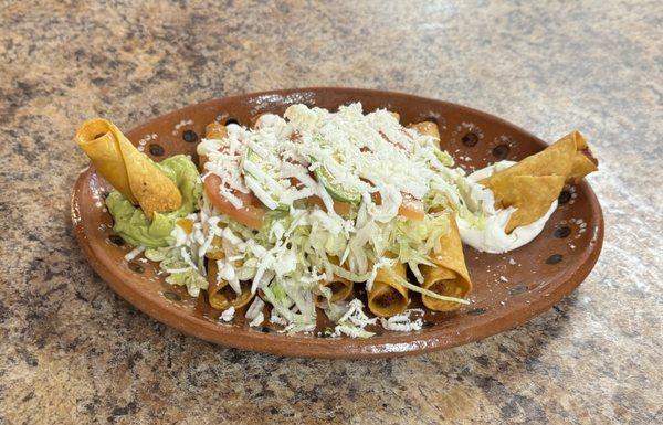 Flautas de Pollo