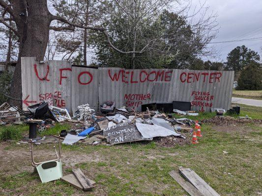 UFO Welcome Center, Bowman SC