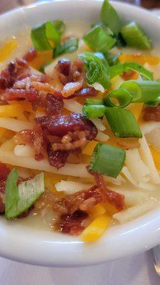 Loaded potato soup