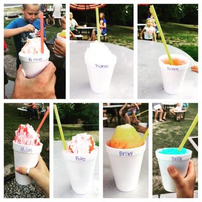 Best Snow Cones Ever!!! We always stop here at least once or twice while we are in town for summer break.