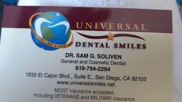 Best dentist ever! Gentle, funny, listens to you and give you as much as Xylocaine as you want. LOL