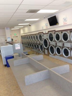 All dryers and washer are brand new.