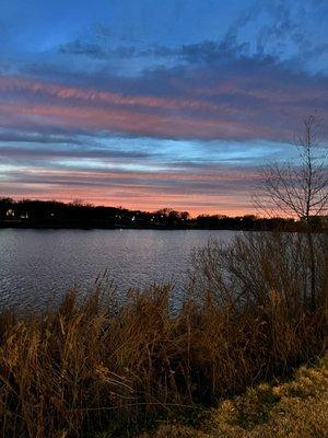 Lake side view off the patio