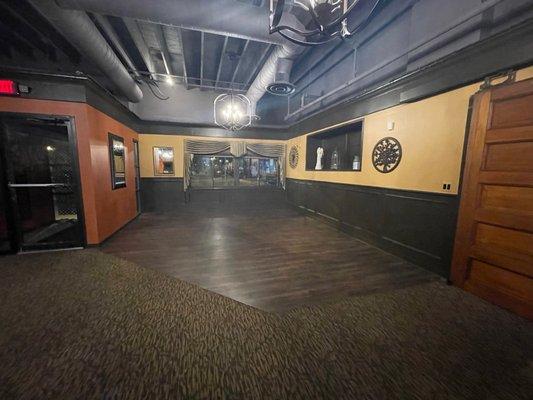 Dance floor/ front area