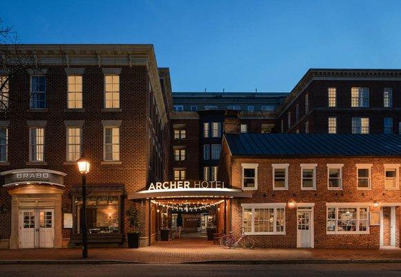 Archer Hotel Old Town Alexandria exterior