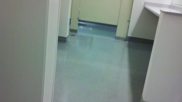 Clean, Seal and Rewax Floor