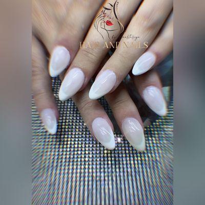 Polygel nails with gel polish exclusively at my Scottsdale boutique hair and nail salon.