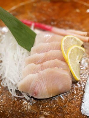 Yellowtail sashimi