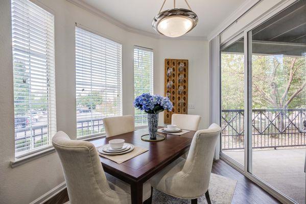 Light & Bright Dining Nook.