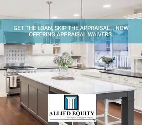 Now offering Free Appraisal Waivers, Good through 01/01/2021 - 03/01/2021.. Call me for details...