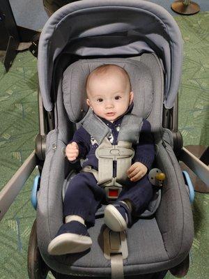 The cutest baby at PDX!