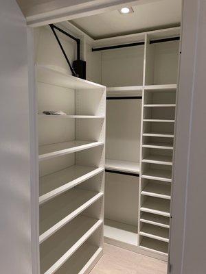 Walking Closet with Pull Down that never worked