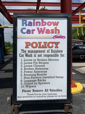 Rainbow Carwash