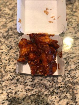 Traditional Wings Honey BBQ