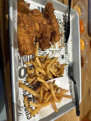 Tenders and fries