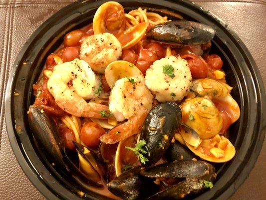 Fruitti di Mare with Spaghetti