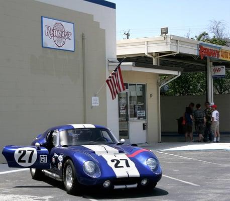 Redman's Auto -- Service front view, close.