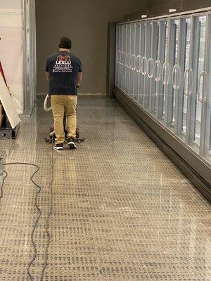 Zamboni Floor Auto Scrubber Cleaning at Target