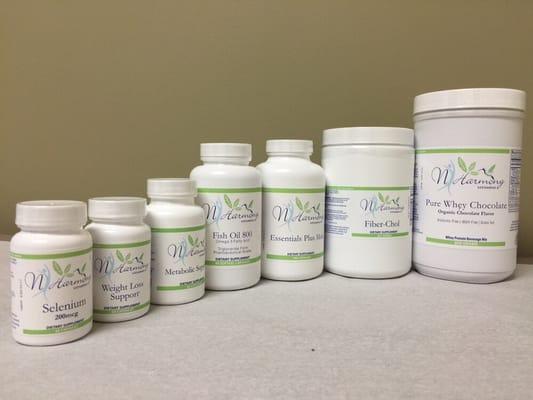 Natural Supplements used in your weight loss program.