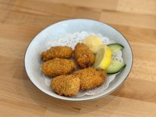 Kaki Furai (fried oysters)